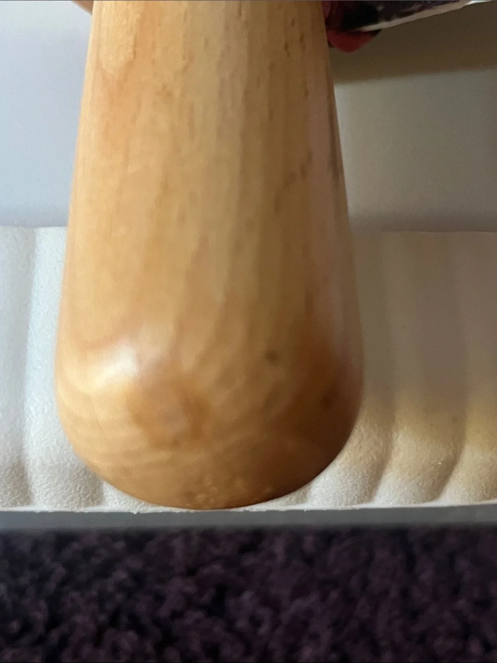 Circa Christmas Wooden Rolling Pin Pine Tree Pattern